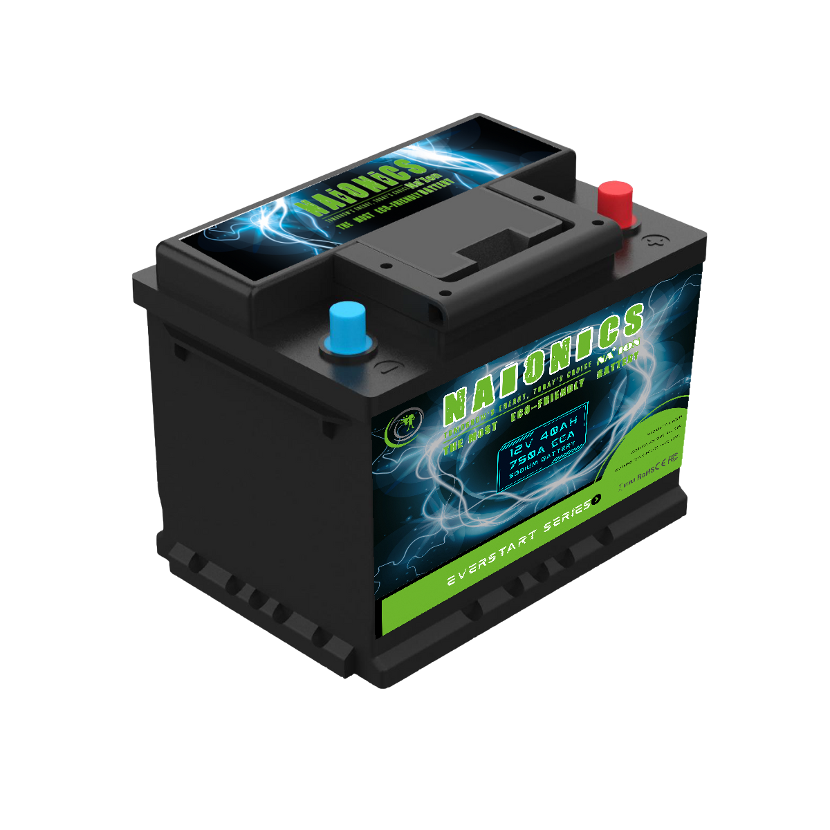 Batteria al Sodio 12V 40Ah EverStart Series NA1204004SN